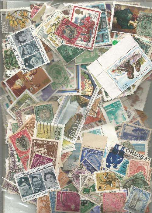 MIXED WORLD    USED   LOT IN PKT, 100.GS