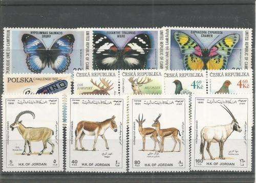 MIXED WORLD UN MOUNTED MINT SETS & PART SETS