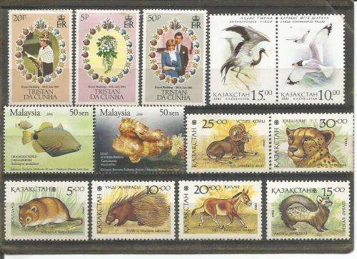 MIXED WORLD UN MOUNTED MINT SETS & PART SETS
