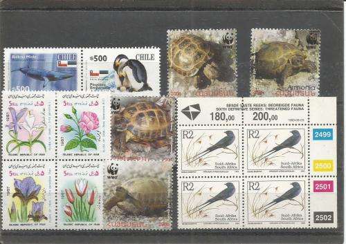 MIXED WORLD UN MOUNTED MINT SETS & PART SETS