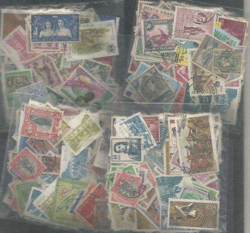 MIXED WORLD USED LOT IN PKTS.SOME DUPP.REF.6B