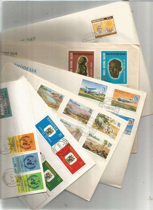 RHODESIA USED FDC COVERS