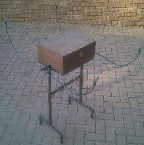 Fishing Tackle Box & Stand