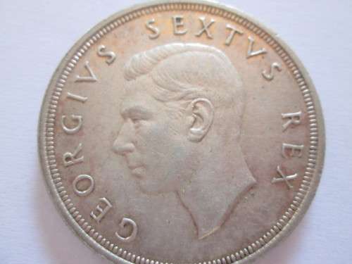 VF 5 SHILLINGS 1948 COIN CROWN   (4)