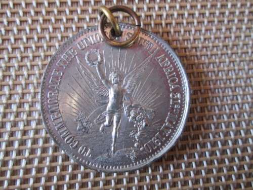 MEDALLION TO CELEBRATE THE UNION OF SOUTH AFRICA 1910 PENNY SIZE