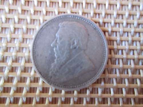 LOVELY PAUL KRUGER 3 PENCE TICKY 1896