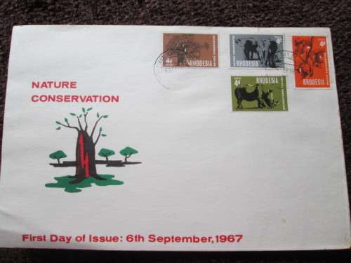 RHODESIA- NATURE CONSERVATION FIRST DAY COVER 1967
