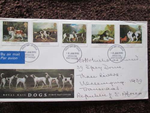 GREAT BRITAIN-DOGS-FIRST DAY COVER