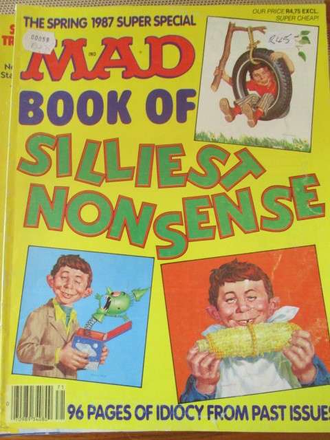 MAD BOOK OF SILLIEST NONSENSE 1987