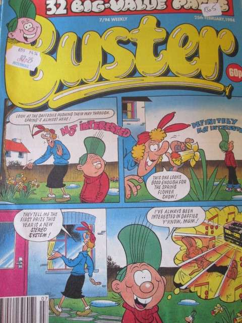 BUSTER COMIC BOOK  1994