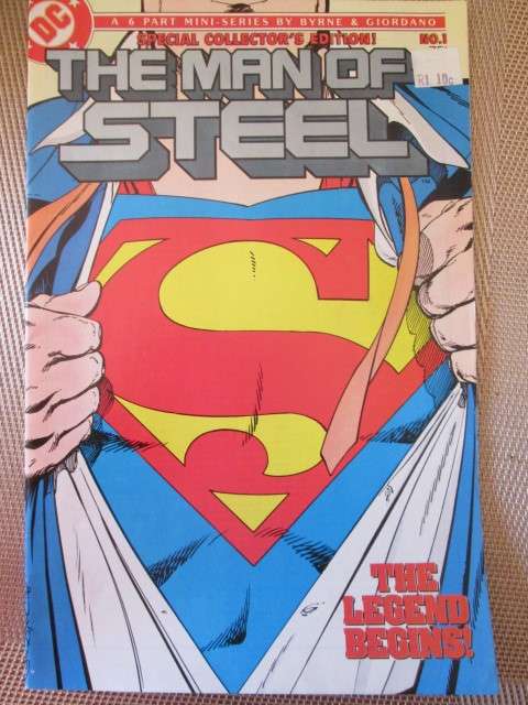 DC SPECIAL COLLECTORS EDITION- THE MAN OF STEEL NO.1 1986 SPERMAN