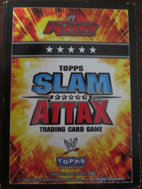 TOPPS WRESTLING TRADING CARD- RANDY ORTON