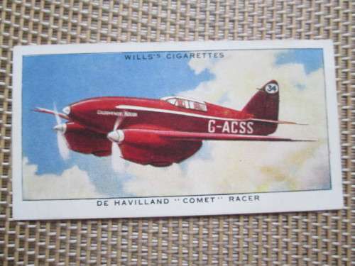 23 ALL DIFFERENT AEROPLANE CIGARETTE CARDS