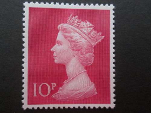 GB LARGE MINT MACHIN STAMP 1970 QUEEN ELIZABETH
