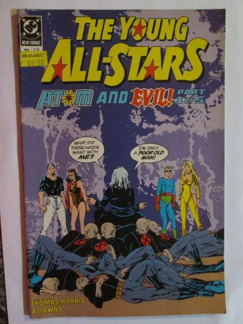 DC COMICS - THE YOUNG ALL-STARS NUMBER 21 BEAUTIFUL CONDITION 1988