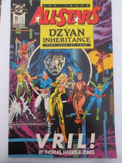 DC COMICS- THE YOUNG ALL-STARS NO.19 1988 AS NEW