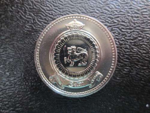 LOVELY UNCIRCULATED 50c COIN HALF A RUPEE SRILANKA/CEYLON