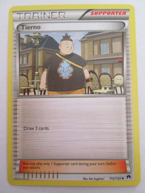 POKEMON- BREAK POINT EDITION-TRAINER- TIERNO