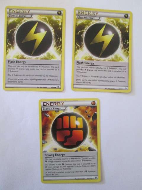 POKEMON- TRADING CARDS- 3 ENERGY CARDS-SPECIAL ENERGY