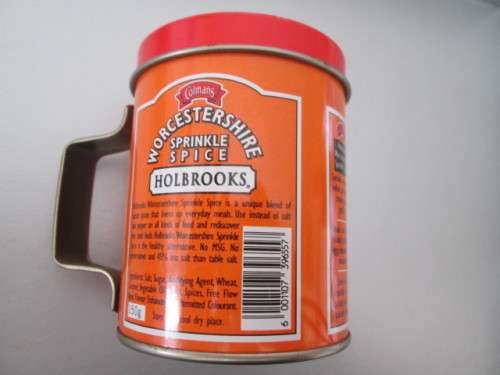WORCESTERSHIRE SPRINKLE SPICE TIN WITH LID 10 CM