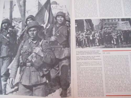 VINTAGE DUTCH MAGAZINE ON THE 2ND WORLD WAR -EUROPEES NIEMANADSLAND 1970