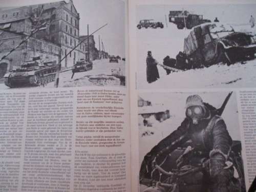 VINTAGE DUTCH MAGAZINE ON THE 2ND WORLD WAR -VOOR DE POORT VAN MOSKOU 1970