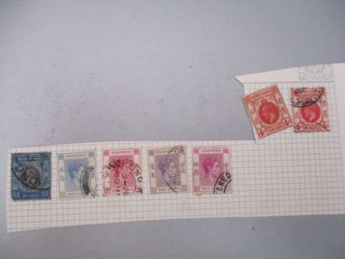 USED  MOUNTED / HINGED /  INDIA - HONG KONG - GRENADA