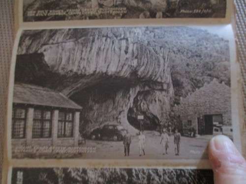 VINTAGE - SOUVENIR LETTER CARD OF - 6 PICTURES - OUDTSHOORN CANGO CAVES ETC.