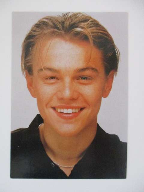 POSTCARD - LEONARDO DE CAPRIO