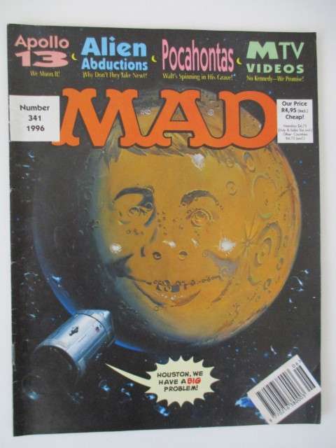 MAD MAGAZINE - APOLLO 13 - NO.341 1996