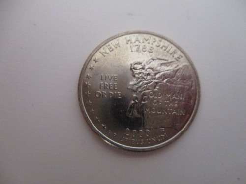 AMERICA  - FIFTY STATE QUARTERS - NEW HAMPSHIRE 2000