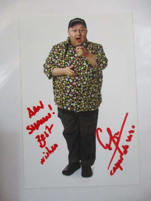 SIGNED AUTOGRAPHED  - CASPER DE VRIES COMEDIAN