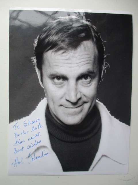 SIGNED AUTOGRAPHED HAL ORLANDINI A4