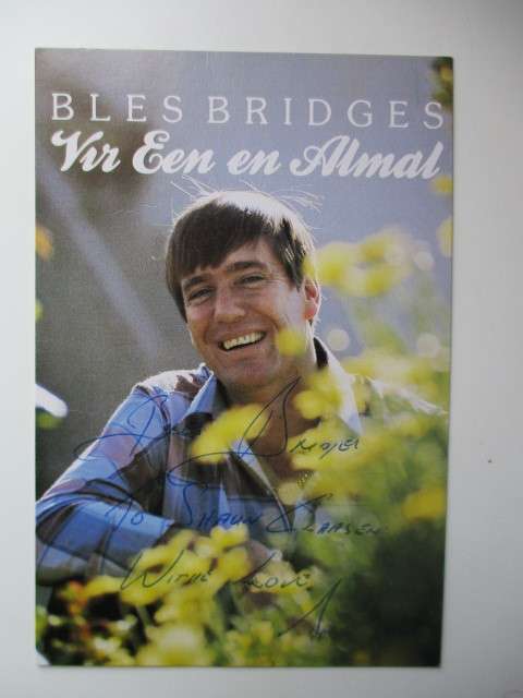 AUTOGRAPHED SIGNED - BLES BRIDGES