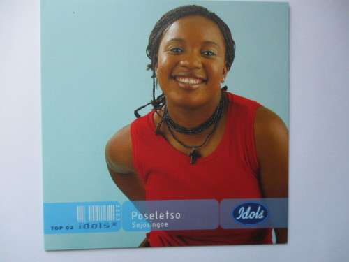 AUTOGRAPHED SIGNED - POSELETSO SEJOSINGOE - IDOLS