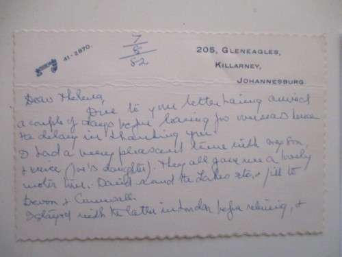 SIGNED AUTOGRAPHED DOLLY MARKS OR FANNY BEATRICE MAISELS 1930/40 OPERA SINGER