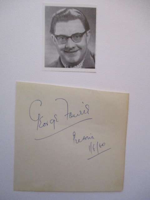 AUTOGRAPHED SIGNED 5 OPERA SINGERS OF THE 30`S NELLIE DU TOIT ETC