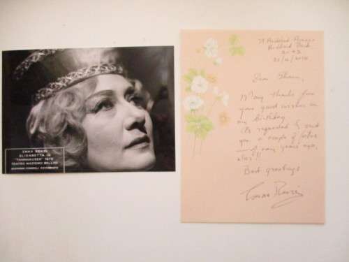 AUTOGRAPHED SIGNED EMMA RENZI  OPERA SINGER