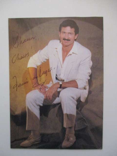 AUTOGRAPHED SIGNED FANIE DE JAGER
