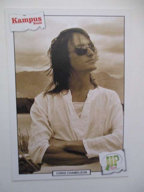 AUTOGRAPHED SIGNED - CHRIS CHAMELEON
