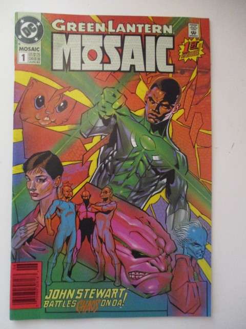 DC  COMICS GREEN LANTERN - MOSAIC 1ST EDITION - COLLECTORS ITEM  NO.1  1992.