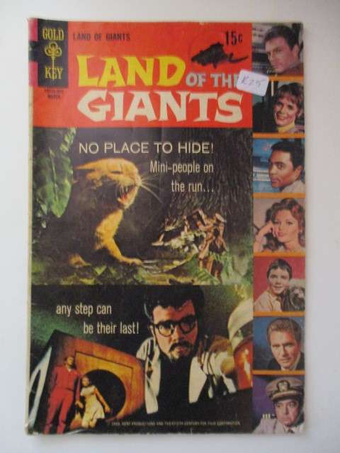 GOLD KEY COMICS -  LAND OF THE GIANTS NO.3  1969