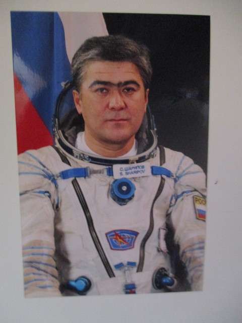 POST CARD SIZE PHOTO OF RUSSIAN COSMONAUT / ASTRONAUT S. SHARIPOV