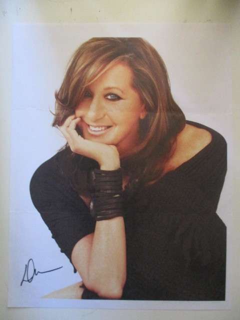 PRINTED AUTOGRAPH FASHION DESIGNER - DONNA KARAN - A4