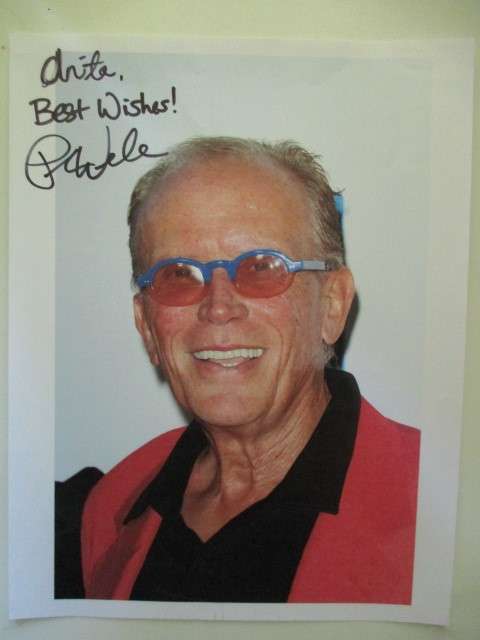 AUTOGRAPHED SIGNED - PETER WELLER A4   """" IS ROBO  COP!!!!! ""