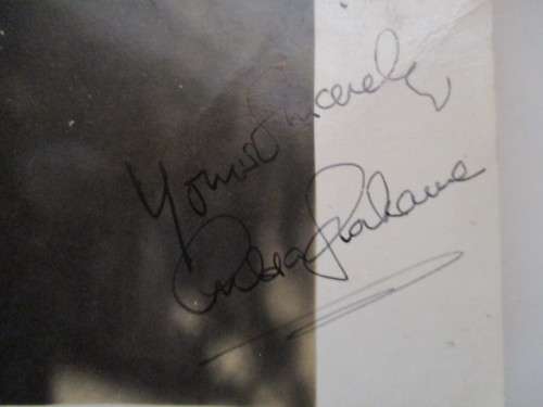 AUTOGRAPHED SIGNED A4 DOROTHY MALONE CLASSIC VINTAGE ACTRESS