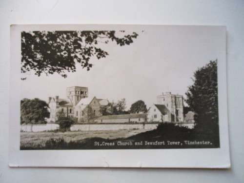 VINTAGE POSTCARD ST. CROSS CHURCH