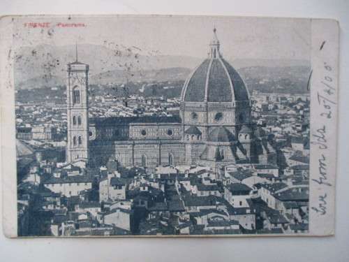 ANTIQUE POSTCARD WITH STAMP TO THE CAPE COLONY