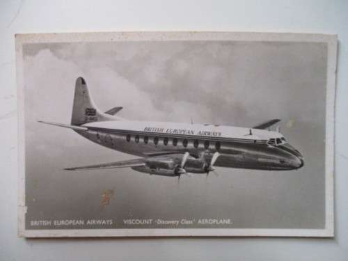VINTAGE POSTCARD VISCOUNT