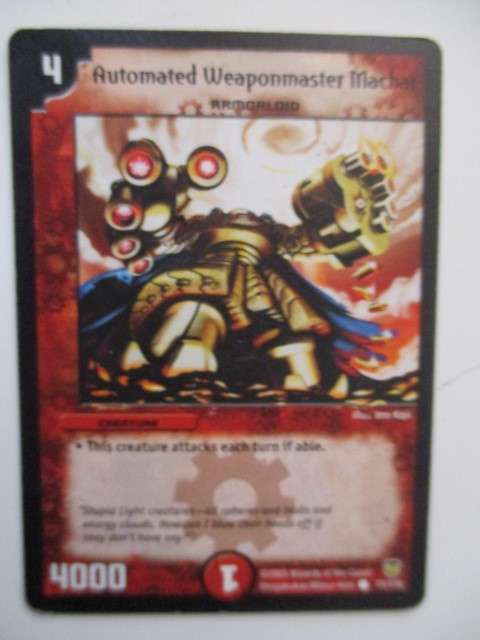 DUEL MASTERS - AUTOMATED WEAPONMASTER  MACHAI
